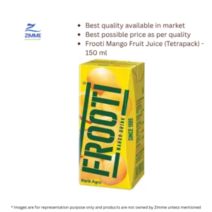 Frooti Mango Fruit Juice (Tetrapack) – 150 ml