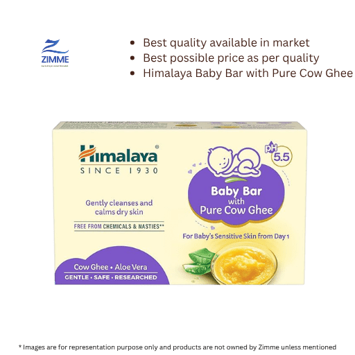 Himalaya Baby Bar with Pure Cow Ghee