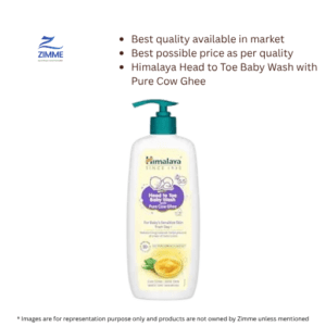 Himalaya Head to Toe Baby Wash with Pure Cow Ghee