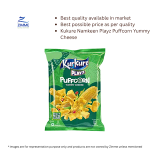 Kukure Namkeen Playz Puffcorn Yummy Cheese