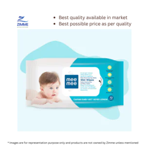 Mee Mee Baby Wet Wipes – 72 Pulls