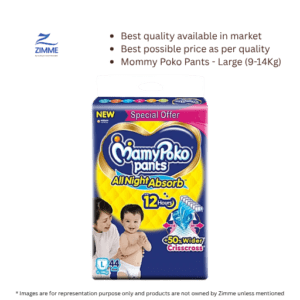 Mommy Poko Pants – Large (9-14Kg) – 44 Pieces