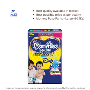 Mommy Poko Pants – Large (9-14Kg) – 44 Pieces