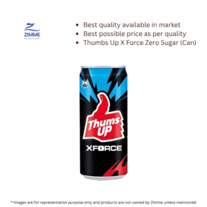 Thumbs Up X Force Zero Sugar (Can) – 300 ml
