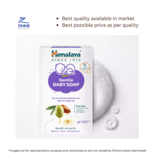 Himalaya Gentle Baby Soap (100% Almond & Olive Oil) – 300 g