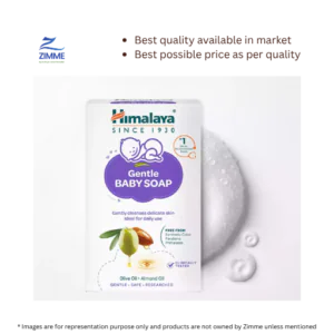 Himalaya Gentle Baby Soap (100% Almond & Olive Oil) – 300 g