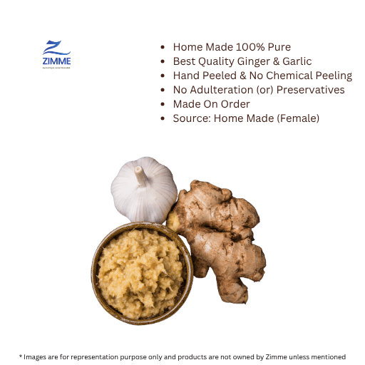 Ginger Garlic Paste (Home Made)