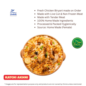 Hyderabadi Chicken Dum Biryani (Home Made)