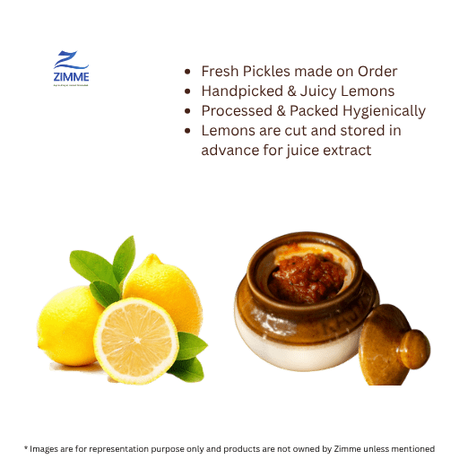 Lemon Pickle / Nimbu Achar (Home Made)