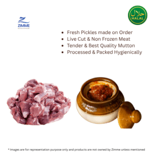 Mutton Pickle – Boneless (Home Made)