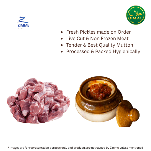 Mutton Pickle - Boneless (Home Made)