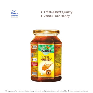 Zandu Pure Honey, 100% Purity, No Added Sugar