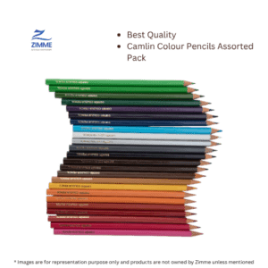 Camlin Colour Pencils Assorted Pack – 24 Shades