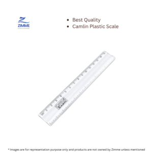 Camlin Plastic Scale – 15 cm