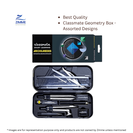 Classmate Geometry Box - Assorted Designs