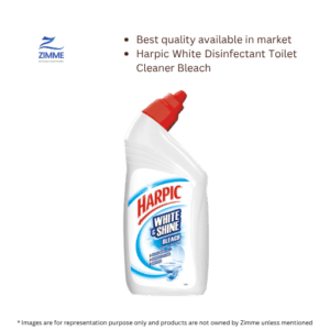 Harpic White & Shine Disinfectant Toilet Cleaner Bleach – 500 ml
