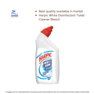 Harpic White & Shine Disinfectant Toilet Cleaner Bleach – 500 ml