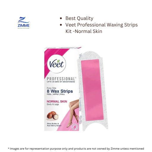 Veet Professional Waxing Strips Kit - Normal Skin