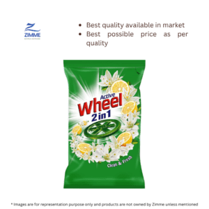 Wheel Green Lemon & Jasmine Detergent Powder – 1 Kg