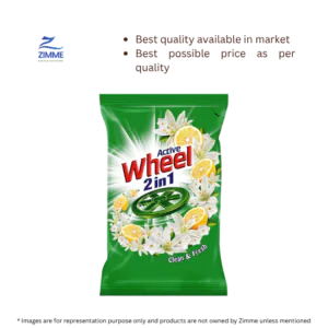 Wheel Green Lemon & Jasmine Detergent Powder – 1 Kg