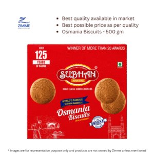 Osmania Biscuits – Subhan Bakery