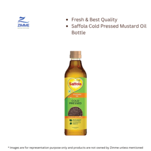 Saffola Cold Pressed Mustard Oil | Bottle