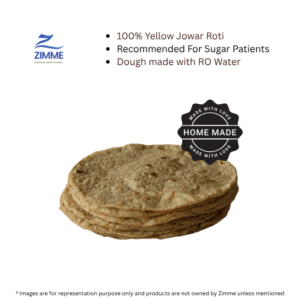 100% Yellow Jowar Roti – 2 Pc