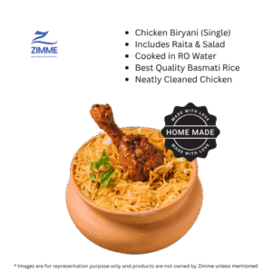 Hyderabadi Chicken Dum Biryani (Meat Rich)