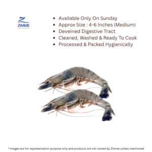 Sea Prawns (Deveined & Cleaned) – Avl Sunday
