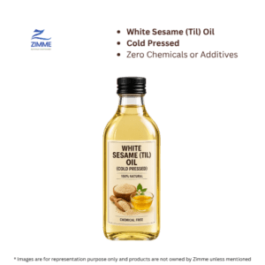 White Sesame Oil – Til (Cold Pressed)