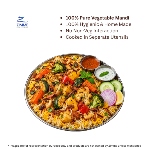 100% Pure Vegetable Mandi (Home Made)